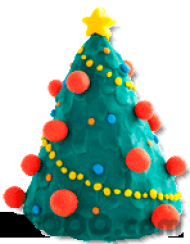 Plasticine Christmas Tree screenshot